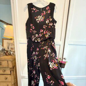 Elegant Karen Miller Silk Jumpsuit 10